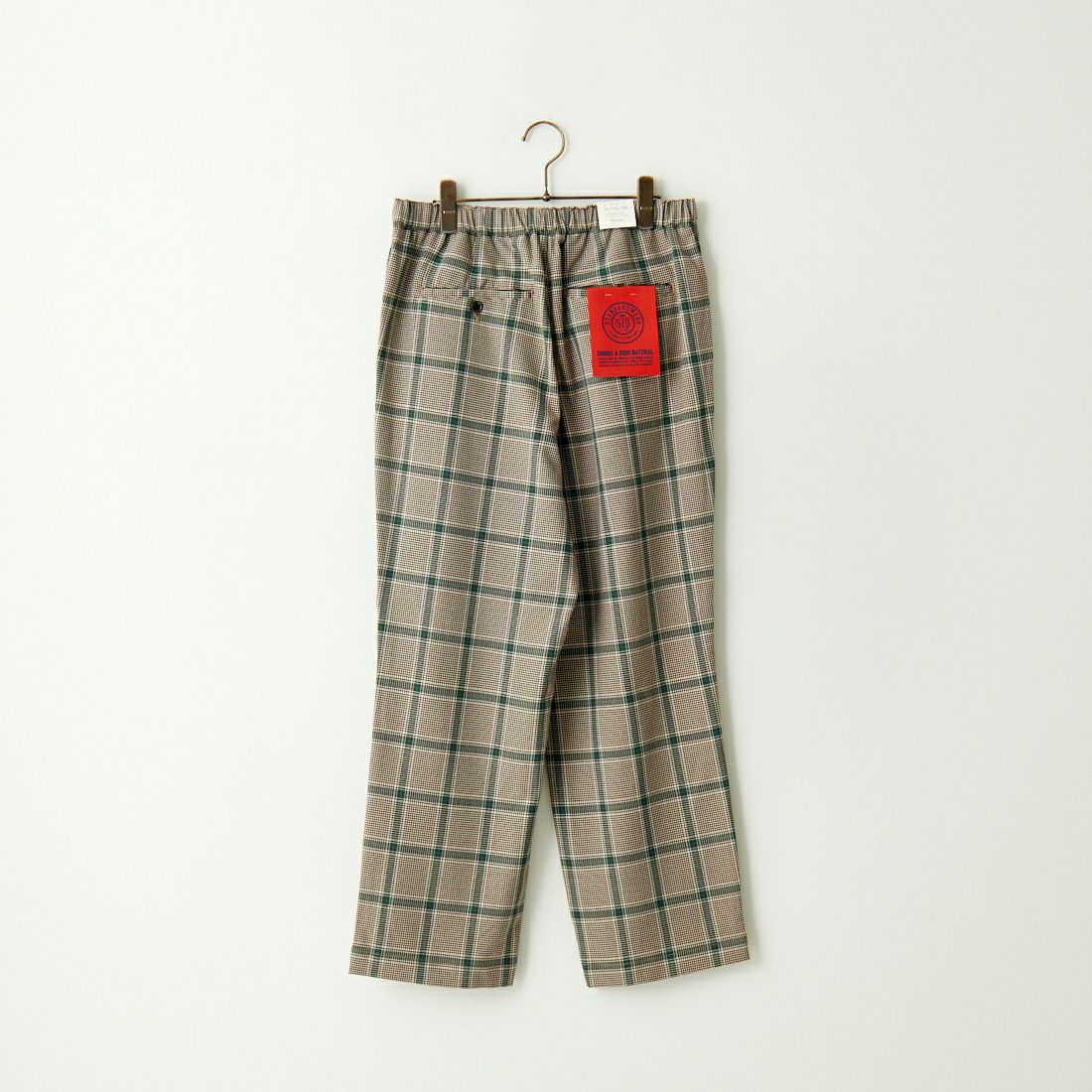 Jeans Factory Clothes [ジーンズファクトリークローズ] T/R チェックタックインパンツ [JFC-241-005] 67 BEG