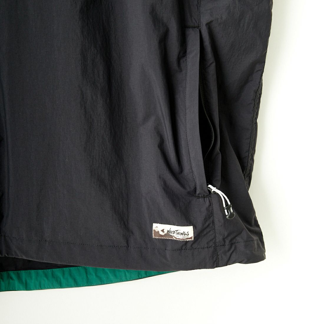 WILD THINGS [ワイルドシングス] ハイドロパーカー [WT24023SK] BLACK