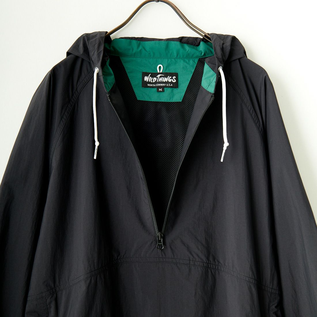 WILD THINGS [ワイルドシングス] ハイドロパーカー [WT24023SK] BLACK