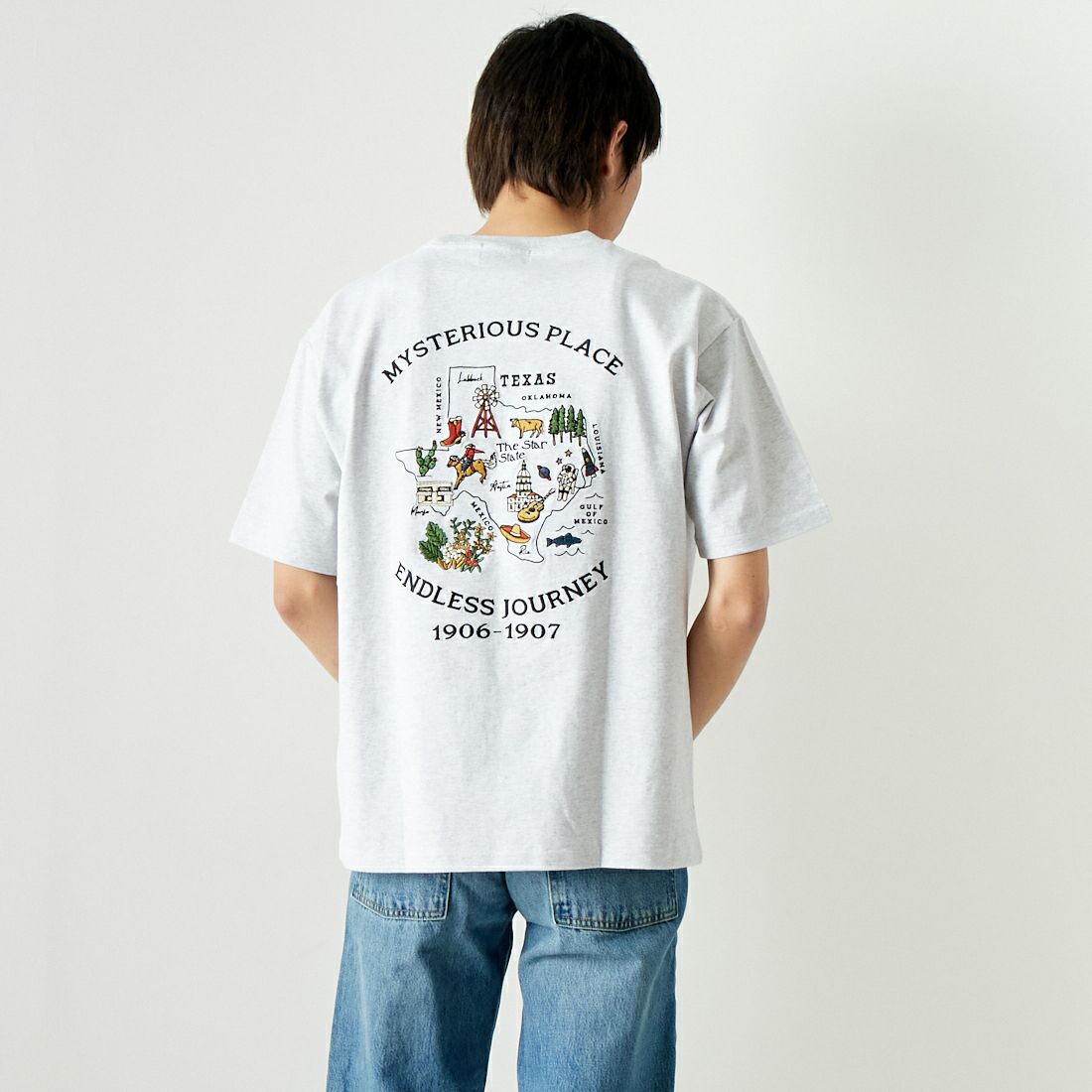 33Degrees [サーティスリーディグリーズ] 刺繍Tシャツ [TDR-242-021]