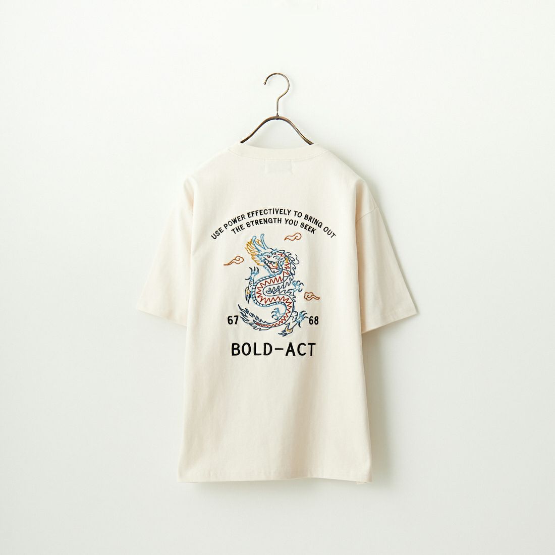 33Degrees [サーティスリーディグリーズ] 刺繍Tシャツ [TDR-242-021 