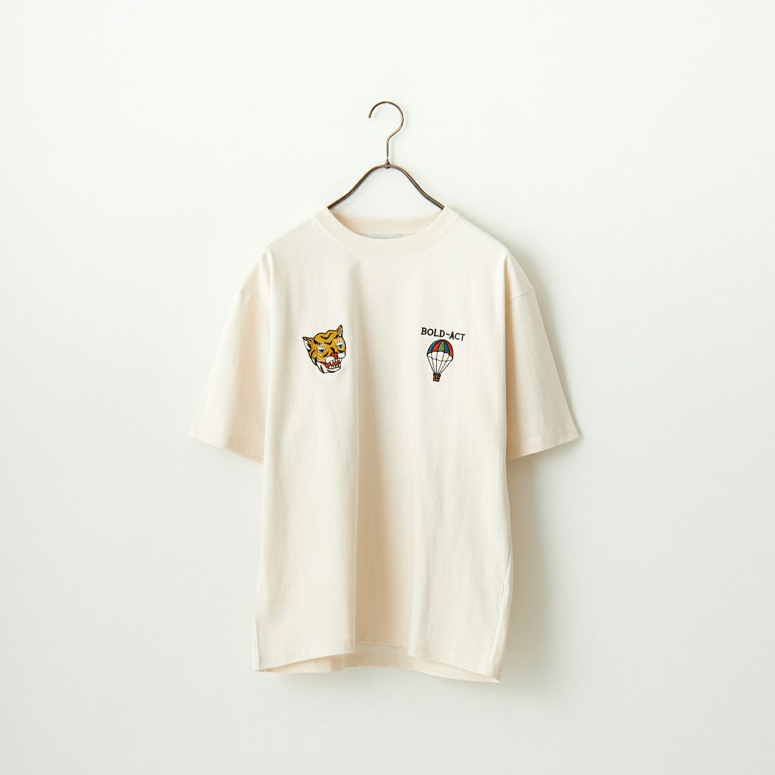 33Degrees [サーティスリーディグリーズ] 刺繍Tシャツ [TDR-242-021] 80 OFFﾄﾞﾗｺ
