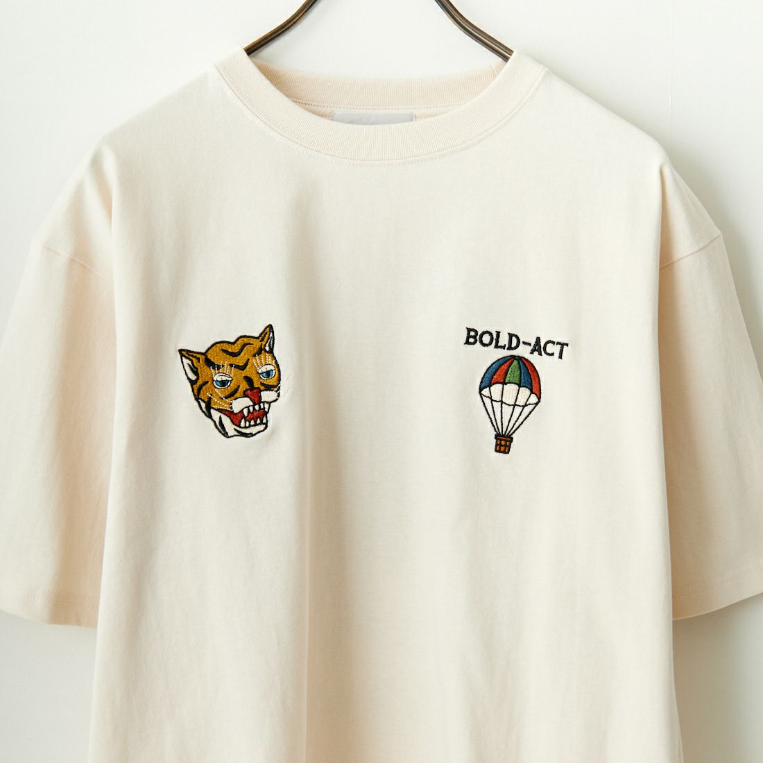 33Degrees [サーティスリーディグリーズ] 刺繍Tシャツ [TDR-242-021 