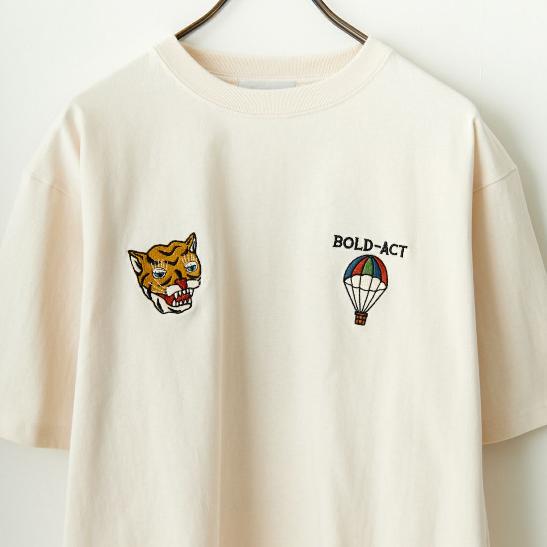 33Degrees [サーティスリーディグリーズ] 刺繍Tシャツ [TDR-242-021] 80 OFFﾄﾞﾗｺ