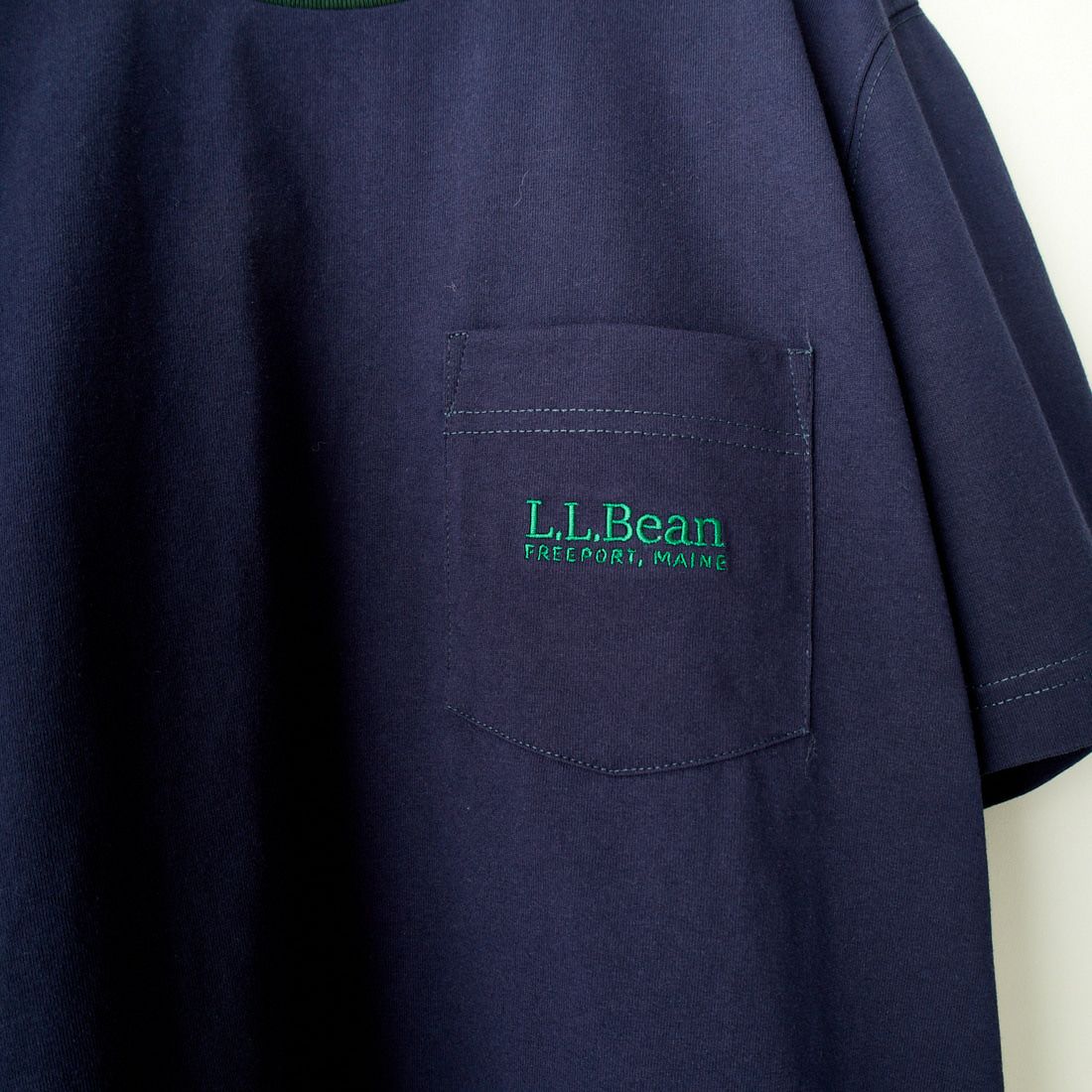 L.L.BEAN [エルエルビーン] リンガーポケットTシャツ [4275-6065]