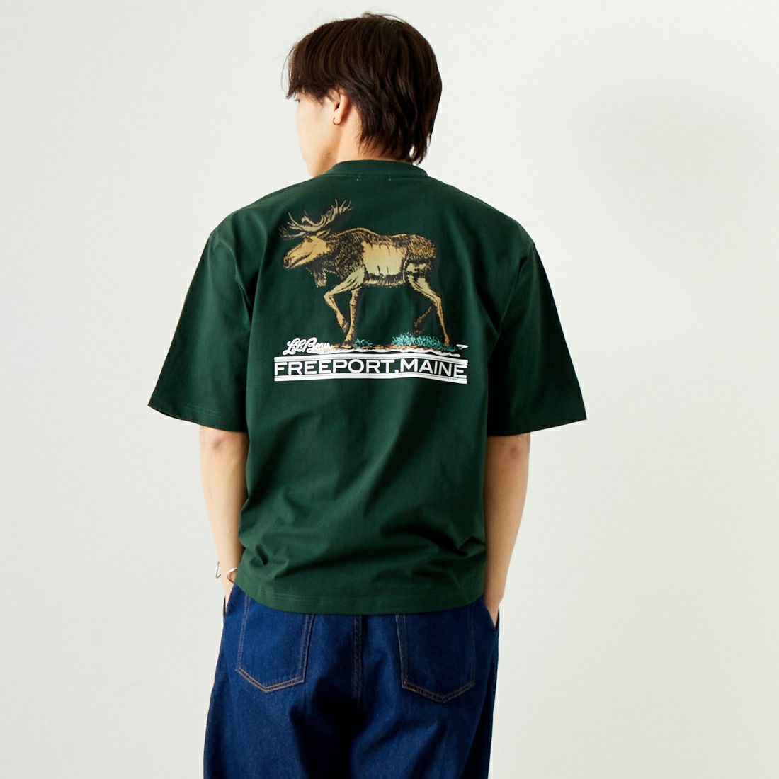 L.L.BEAN [エルエルビーン] アニマルグラフィックTシャツ [4275-6067]