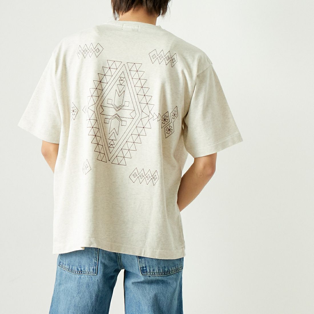 PENDLETON [ペンドルトン] バック刺繍Tシャツ [4275-6007] 75 ASH GRY