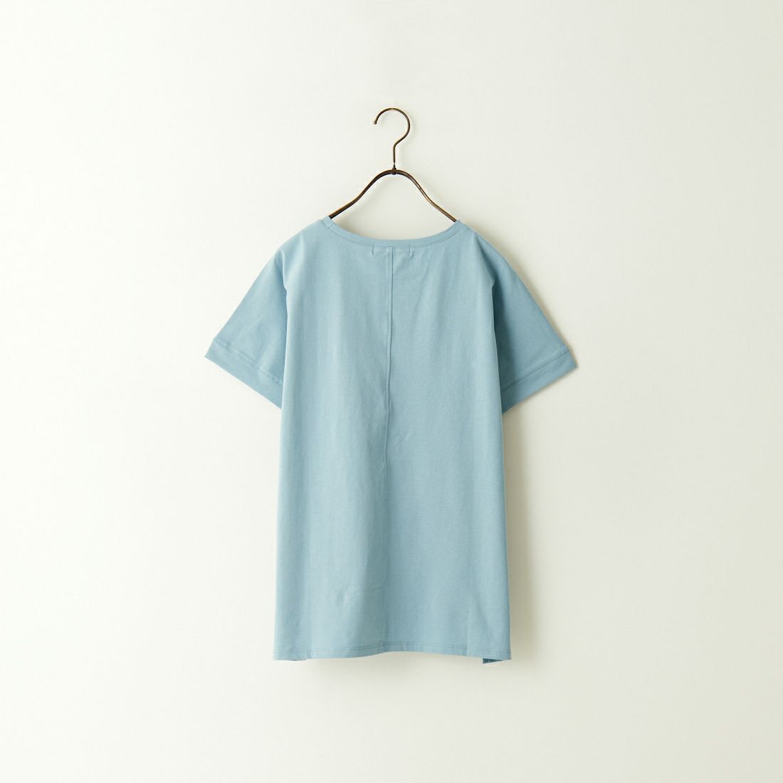 Maison de L'allure [メゾン ドゥ ラリュール] エンボスロゴドルマンスリーブＴシャツ [24112014] 10 SAX