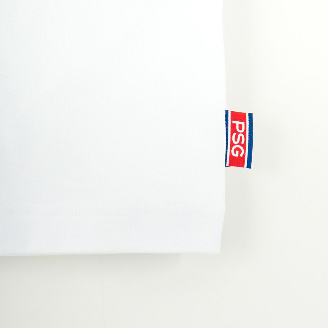 PARIS SAINT-GERMAN [パリ・サンジェルマン] PSG刺繍ロゴ ロングスリーブTシャツ [PS0324SS0001] WHITE