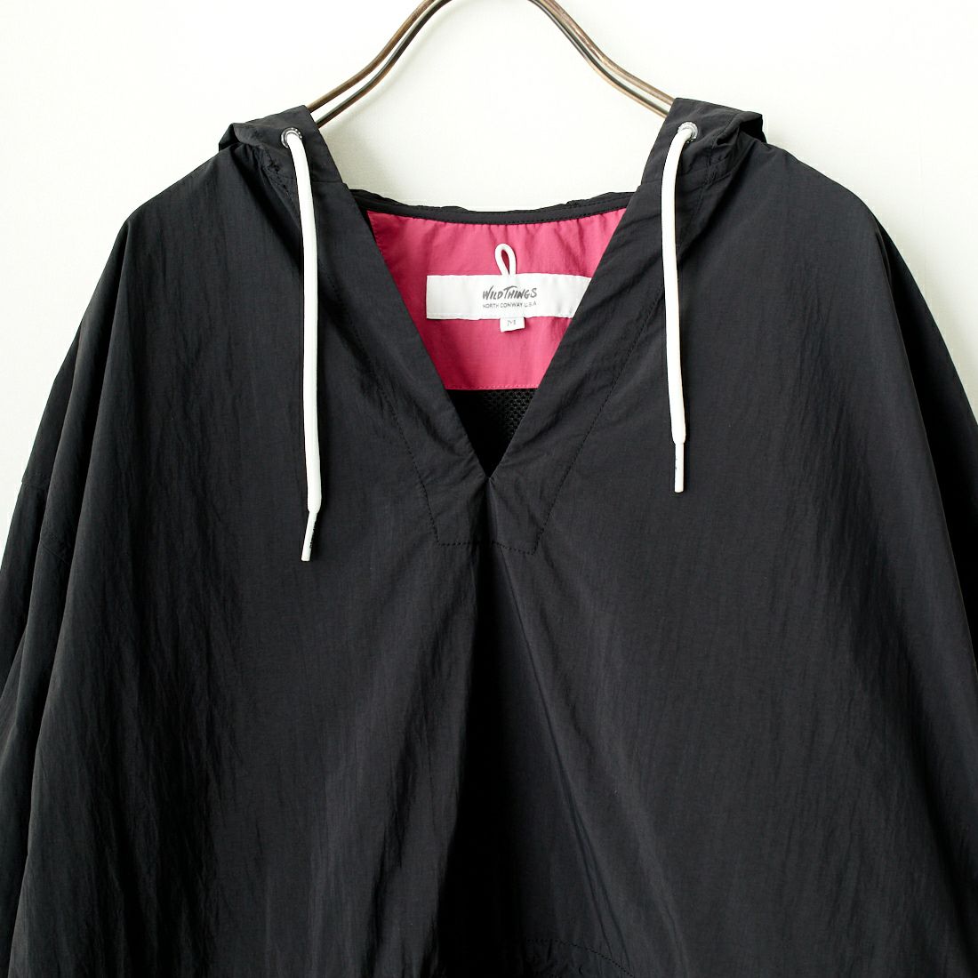 WILD THINGS [ワイルドシングス] ウィメンズハイドロパーカー [WTL24018SK] BLACK
