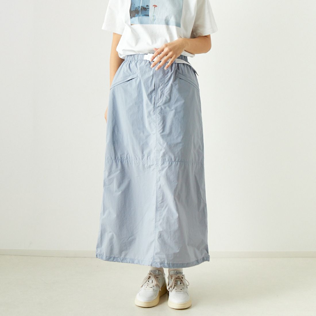 ICE BLUE&&モデル身長：167cm 着用サイズ：M&&