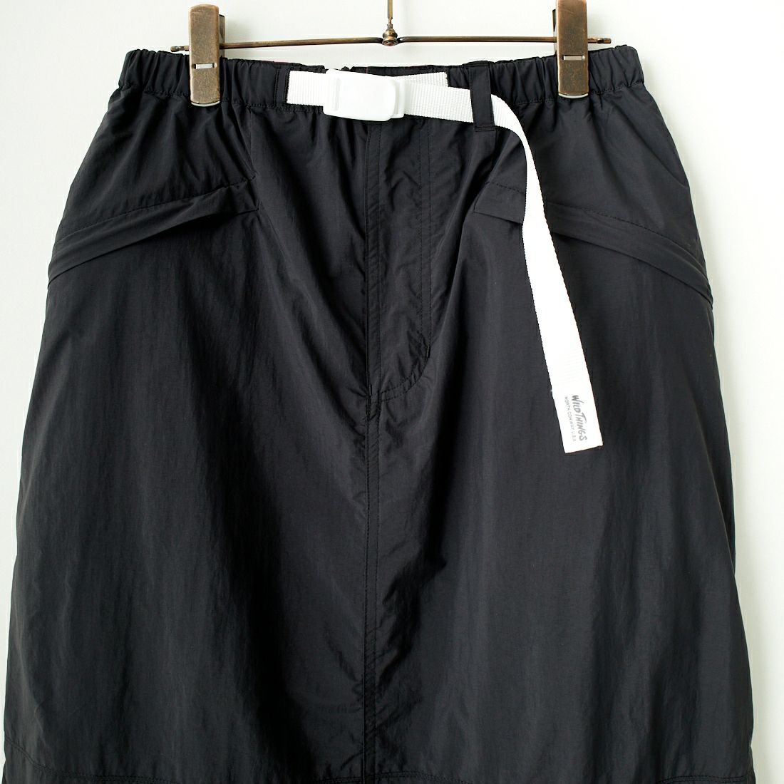 WILD THINGS [ワイルドシングス] ビーチスカート [WTL24019SK] BLACK