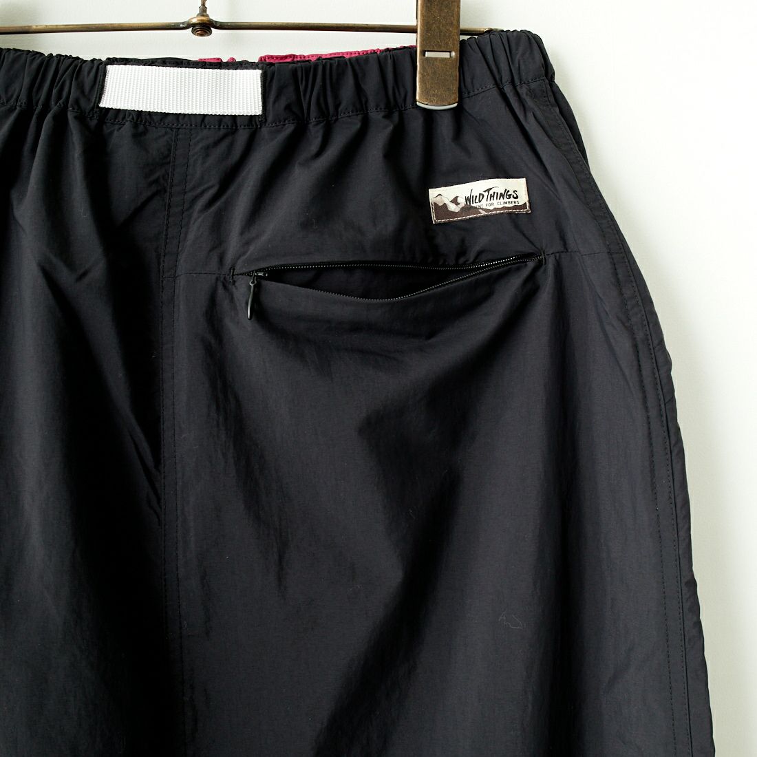 WILD THINGS [ワイルドシングス] ビーチスカート [WTL24019SK] BLACK
