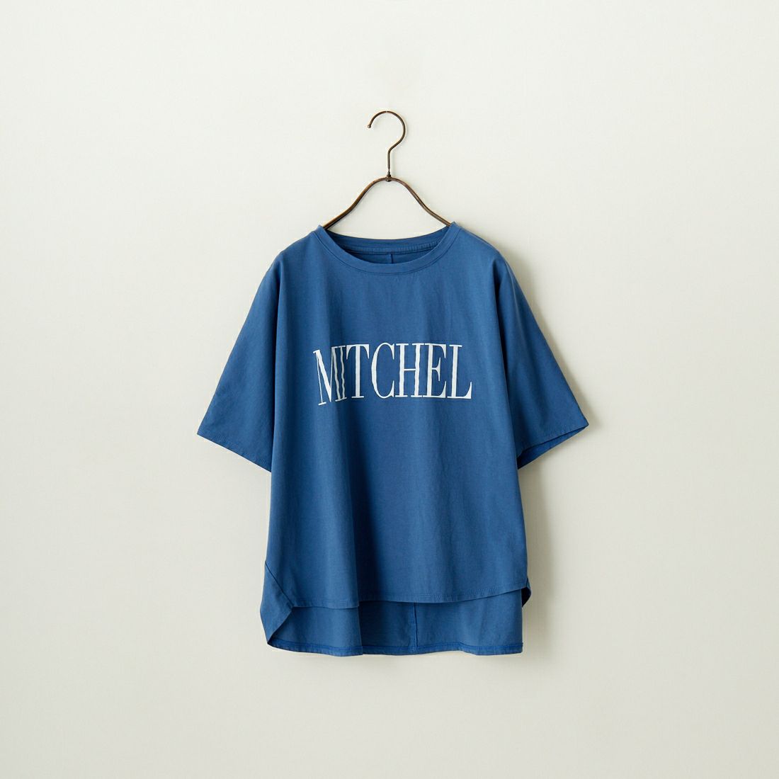 MICA&DEAL × JEANSFACTORY [マイカアンドディール × ジーンズファクトリー] 別注 MITCHEL ショートスリーブTシャツ [0124209139-JF] BLUE