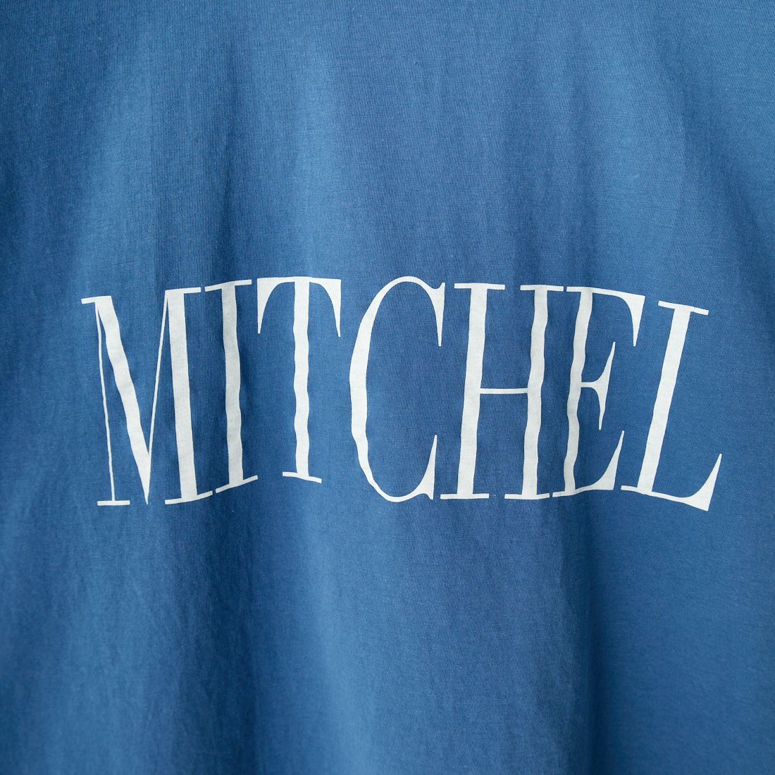 MICA&DEAL × JEANSFACTORY [マイカアンドディール × ジーンズファクトリー] 別注 MITCHEL ショートスリーブTシャツ [0124209139-JF] BLUE