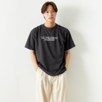 BLACK&&モデル身長：179cm 着用サイズ：L&&