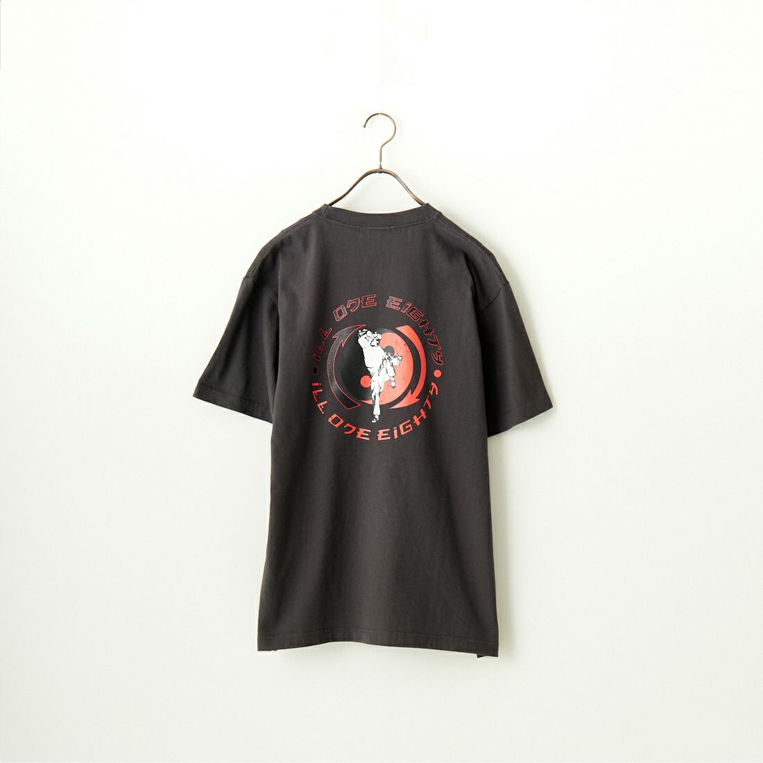 ILL ONE EIGHTY [イル ワンエイティ] プリントTシャツ [ILL241-30] BLACK
