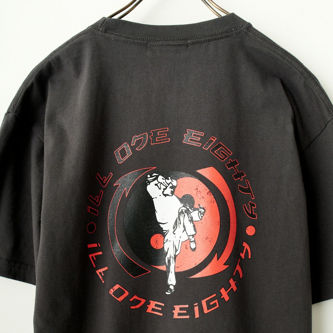 ILL ONE EIGHTY [イル ワンエイティ] プリントTシャツ [ILL241-30] BLACK