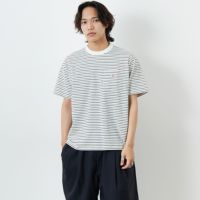 ECRU/BLK&&モデル身長：179cm 着用サイズ：L&&