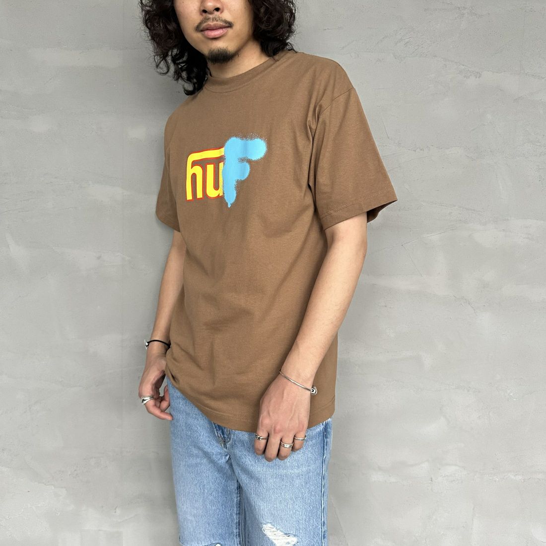 HUF [ハフ] UPSIDE DOWNTOWN Tシャツ [TS02173]