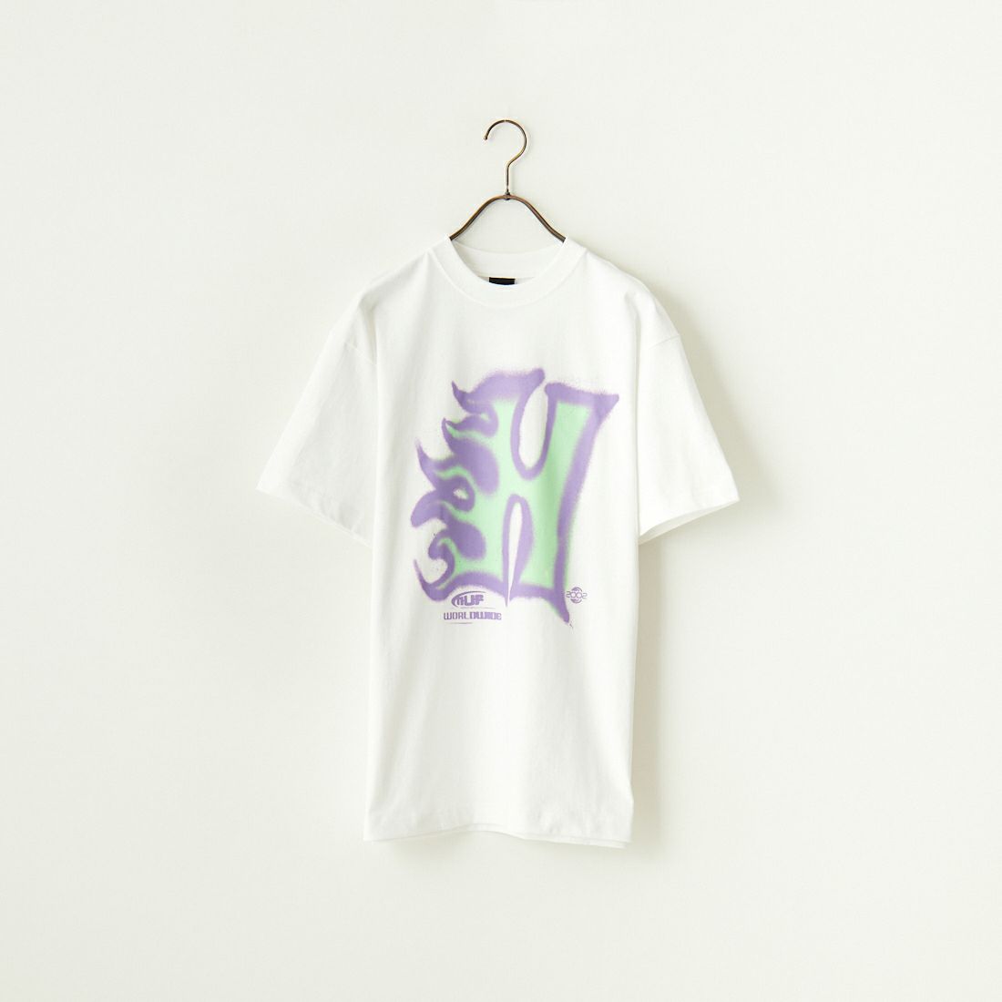 HUF [ハフ] HEAT WAVE Tシャツ [TS02178] WHITE