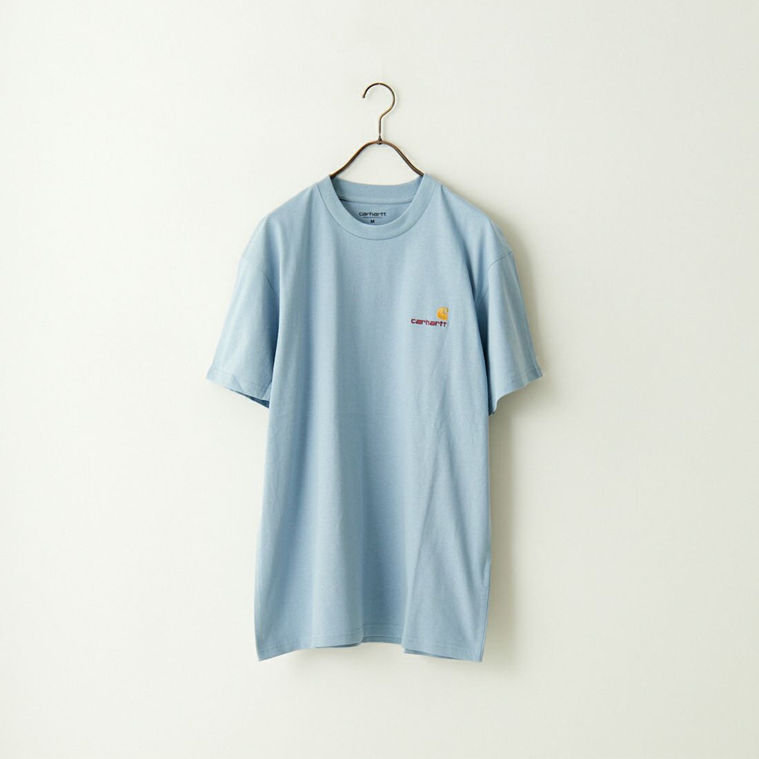 carhartt WIP [カーハートダブリューアイピー] ショートスリーブアメリカンスクリプトTシャツ [I029956] FROSTED BL