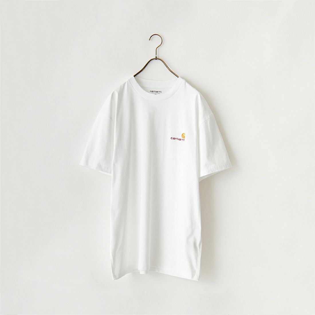carhartt WIP [カーハートダブリューアイピー] ショートスリーブアメリカンスクリプトTシャツ [I029956] WHITE