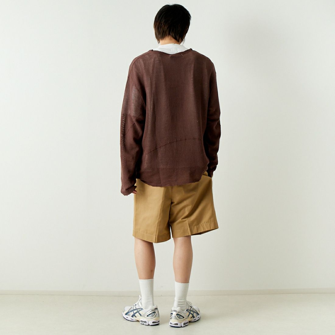 A VONTADE [アボンタージ] 80'Sグルカショーツ [VTD-0455-PT] 8 KHAKI &&モデル身長：182cm 着用サイズ：M&&