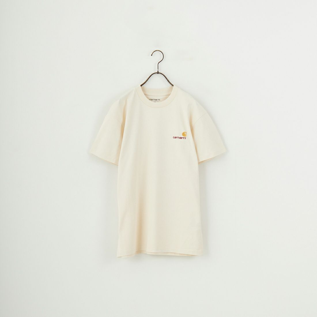 carhartt WIP [カーハートダブリューアイピー] ショートスリーブアメリカンスクリプトTシャツ [I029956] NATURAL