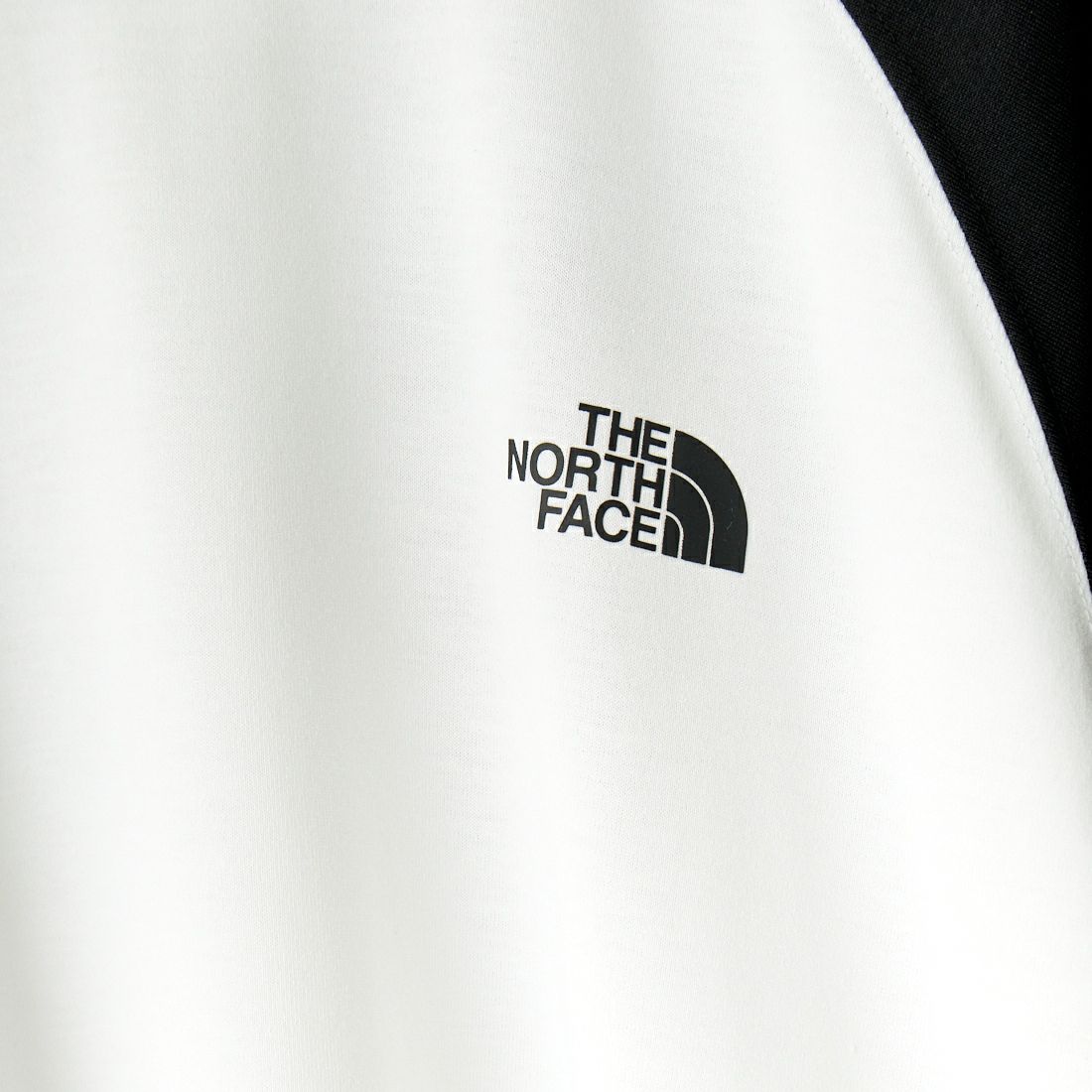 THE NORTH FACE [ザ ノースフェイス] クォータースリーブベースボールTシャツ [NT32476] K