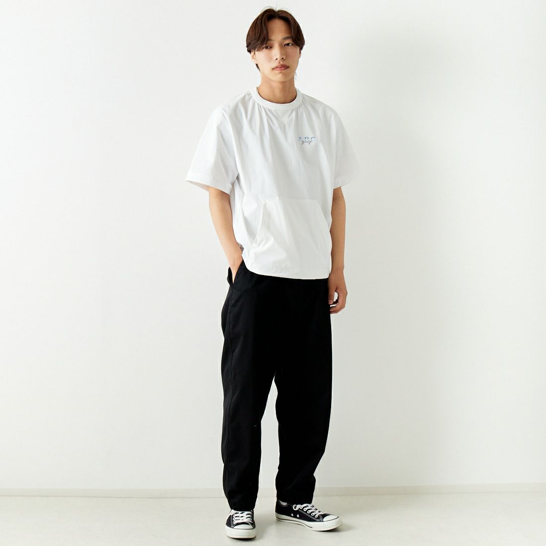 A.P.C. GOLF [アー・ペー・セー ゴルフ] ウィンドブレーカーTシャツ [CWM4457] WHITE