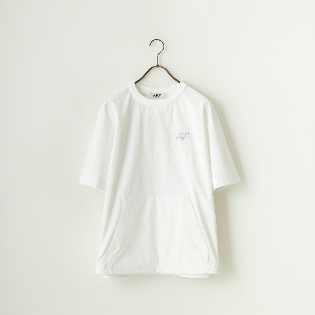 A.P.C. GOLF [アー・ペー・セー ゴルフ] ウィンドブレーカーTシャツ [CWM4457] WHITE
