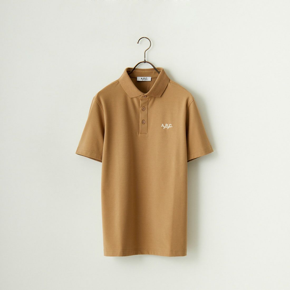 A.P.C. GOLF [アー・ペー・セー ゴルフ] ベーシックポロシャツ [CTS4412] L.BEIGE