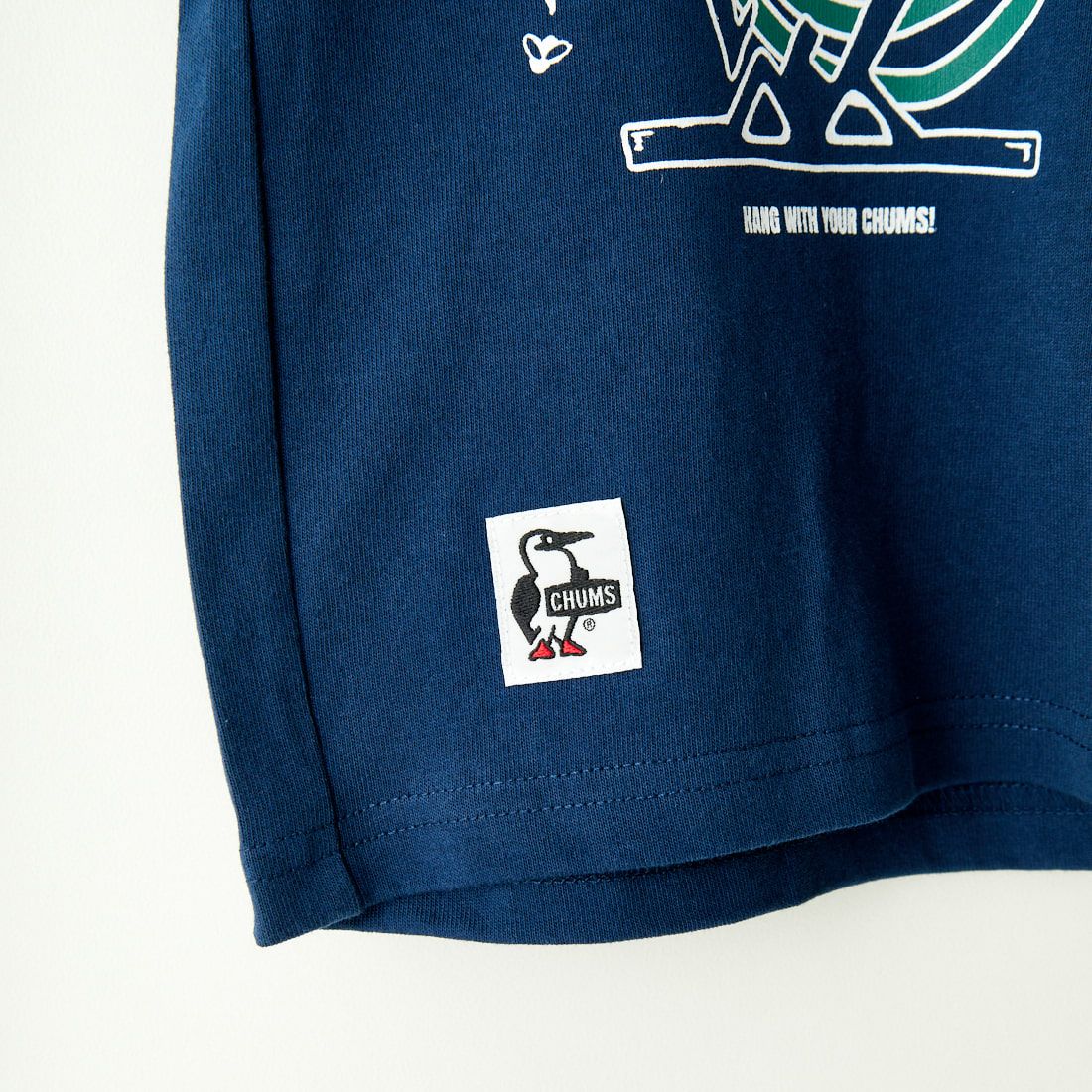CHUMS [チャムス] プリントTシャツ [CH21-1318] N001 NAVY