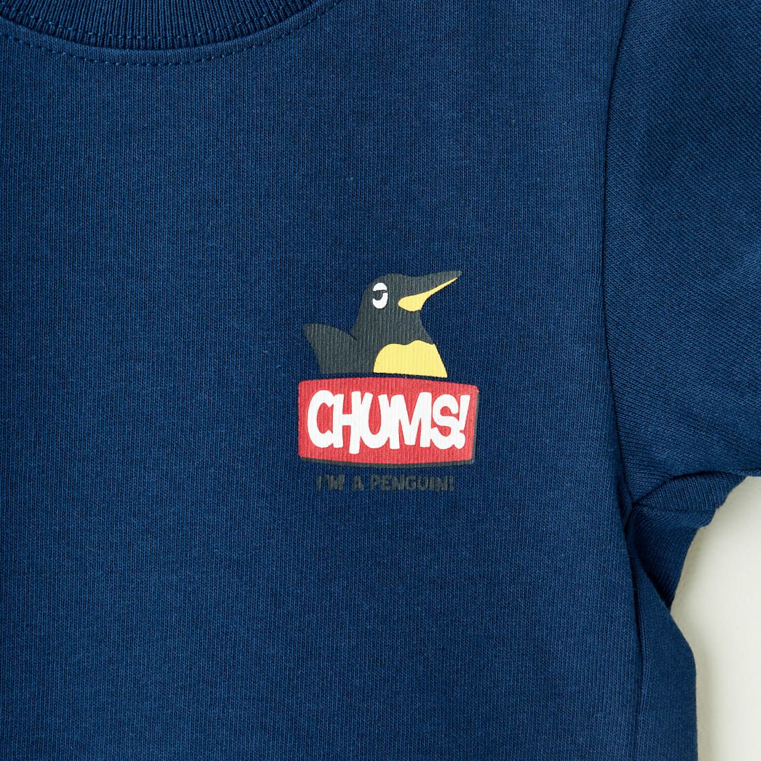 CHUMS [チャムス] バックプリントTシャツ [CH21-1317] N001 NAVY