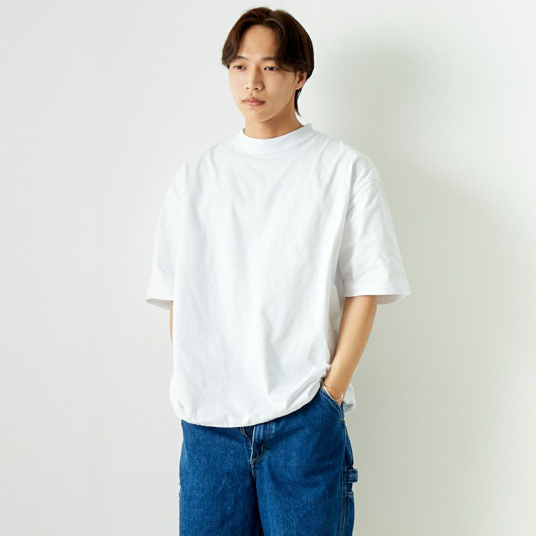 900 WHITE&&モデル身長：179cm 着用サイズ：2&&