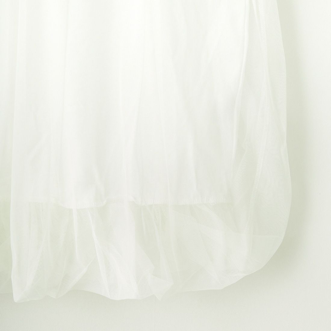 MARGAUX [マルゴー] チュールコンビTシャツ [MG-CT-24021-S] OFF WHITE