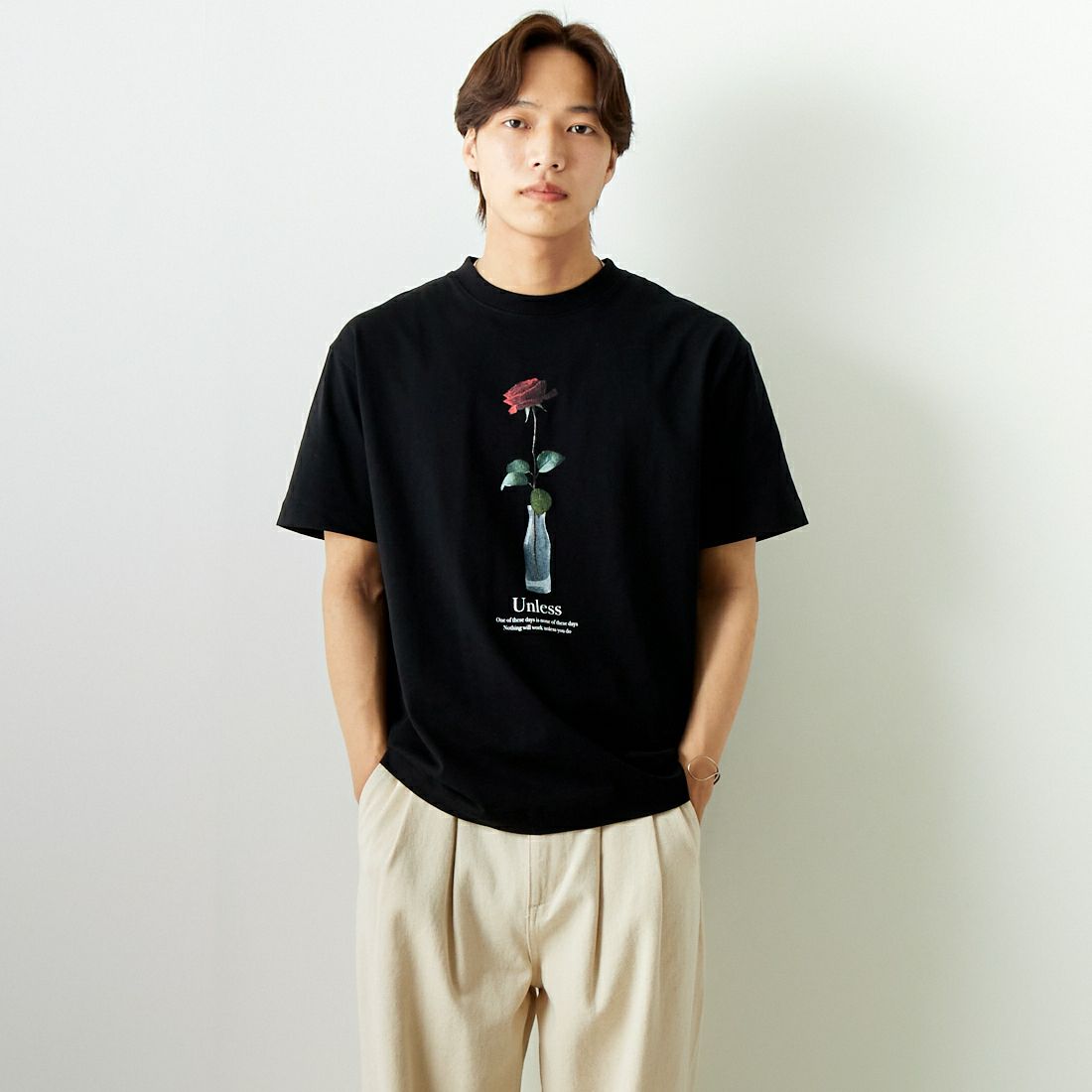 700 BLACK&&モデル身長：179cm 着用サイズ：2&&