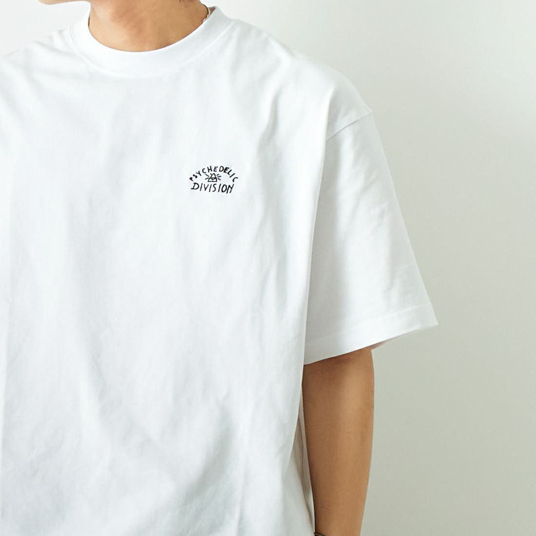 POLeR [ポーラー] サイケデリック リラックスフィットTシャツ [241MCV0218] WHITE