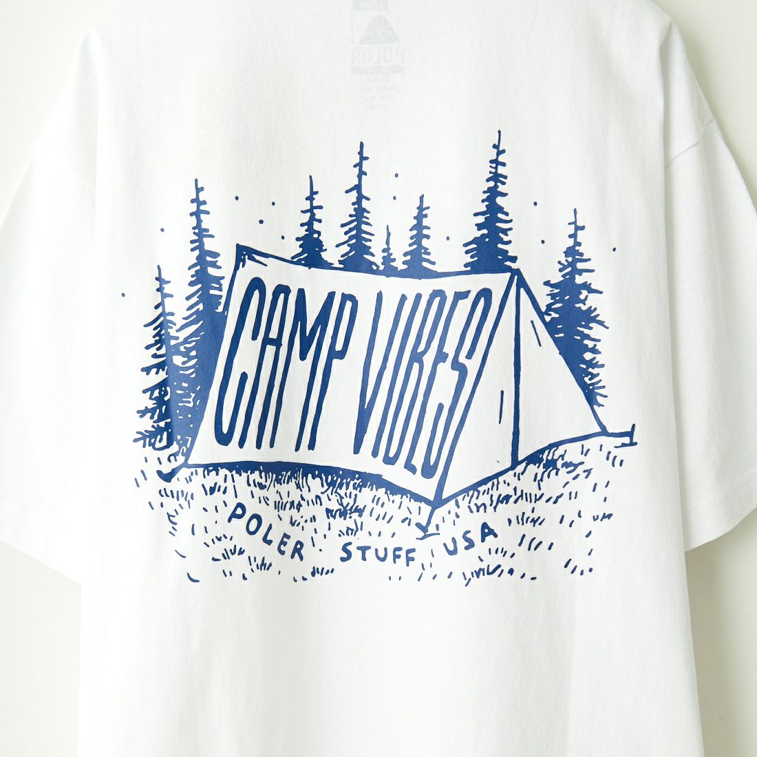 POLeR [ポーラー] テントリラックスフィット ポケットTシャツ [241MCV0234] WHITE