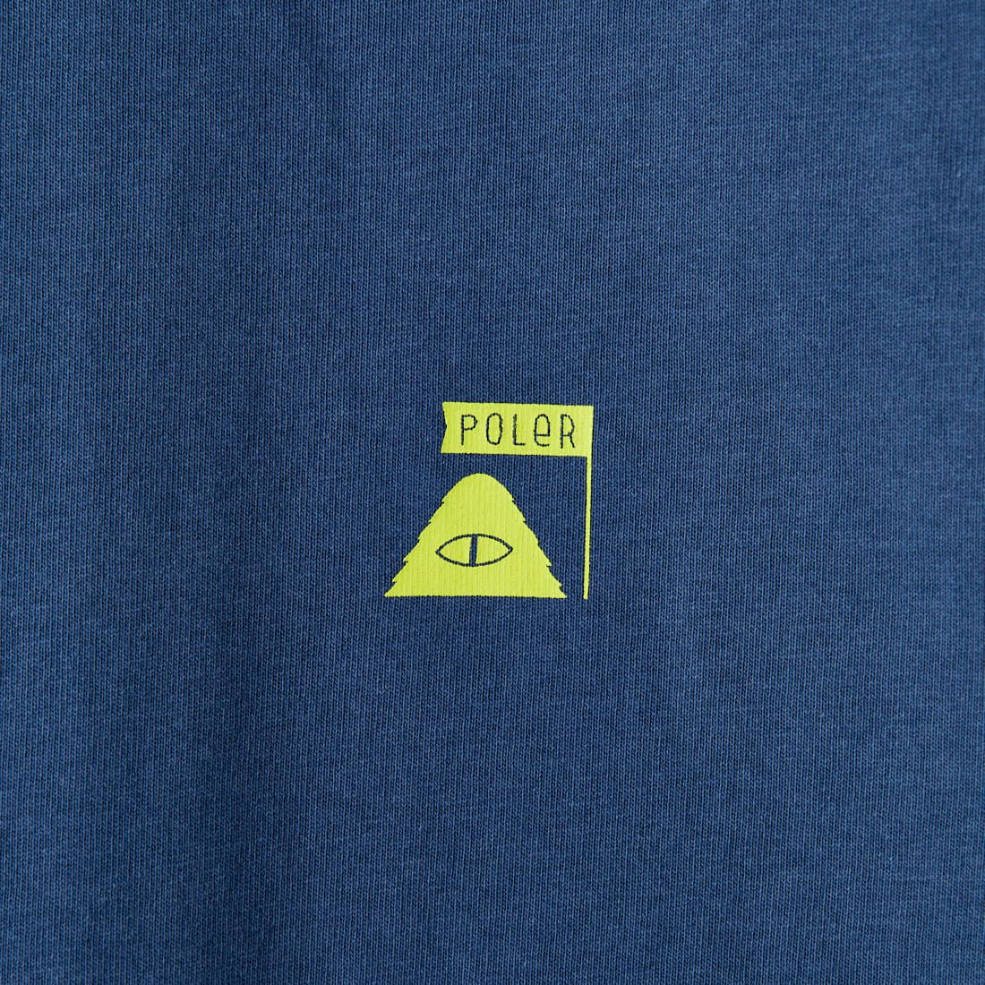 POLeR [ポーラー] スタッフリラックスフィットTシャツ [241MCV0238] NAVY