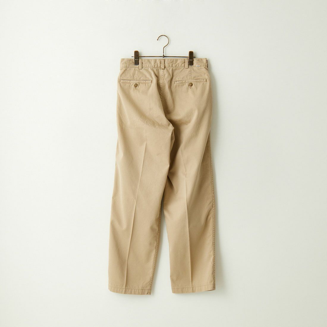 orSlow [オアスロウ] 2タック ワイド トラウザー チノパンツ [03-5021] 40 KHAKI