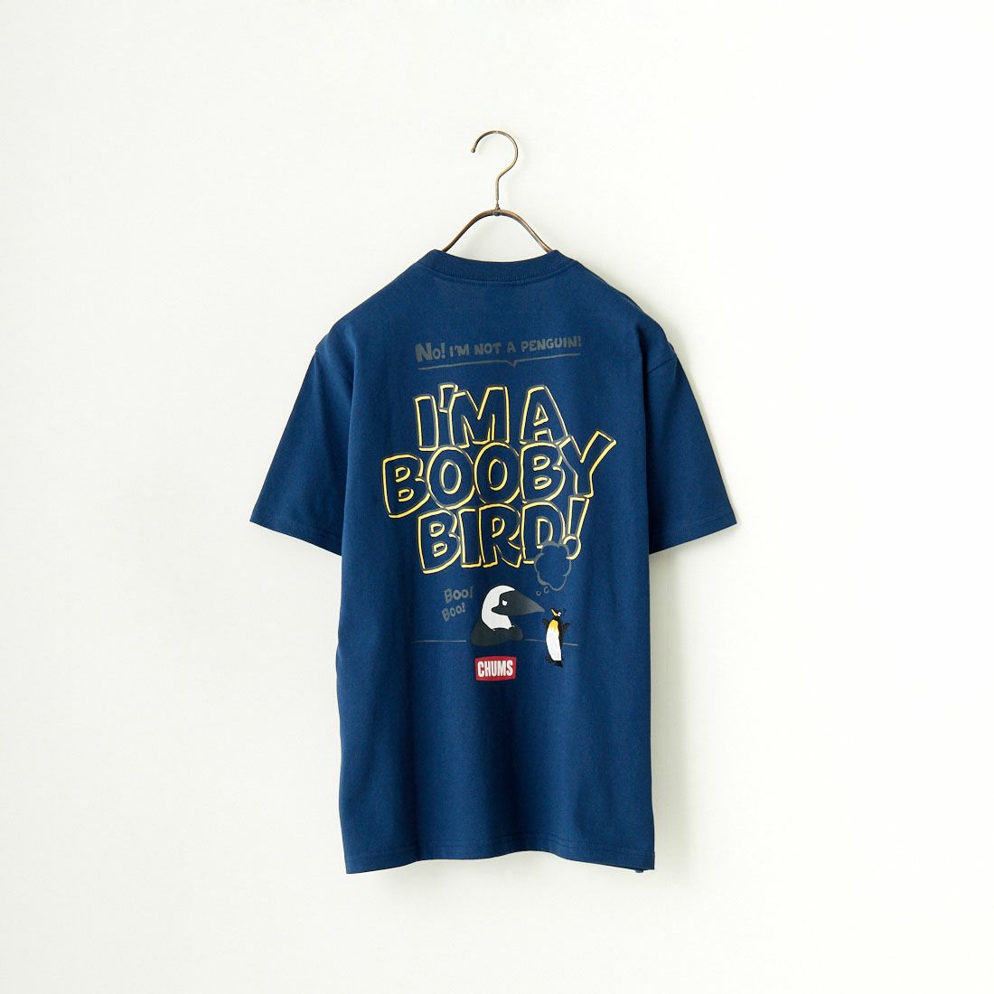 CHUMS [チャムス] バックプリントTシャツ [CH01-2383] N001 NAVY