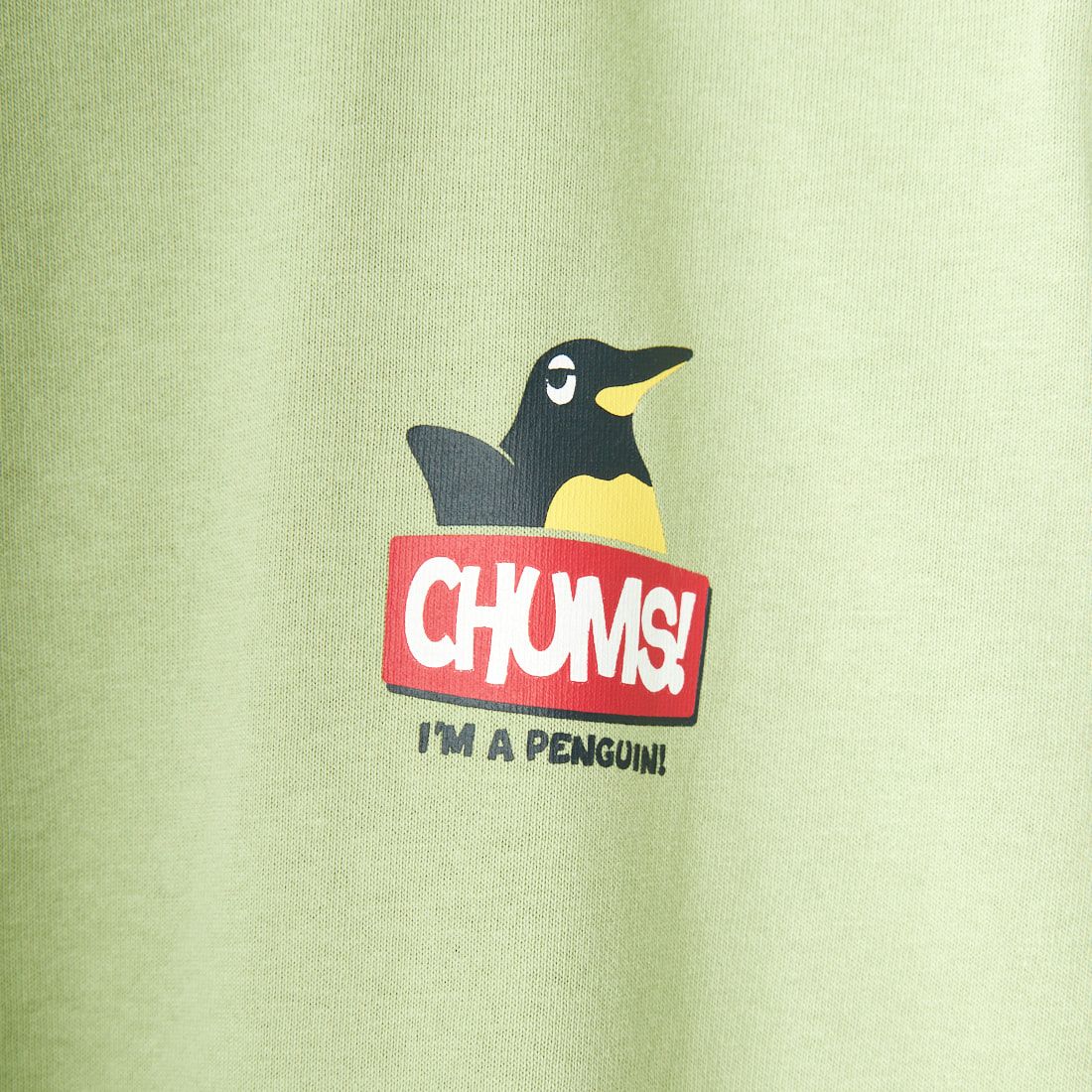 CHUMS [チャムス] バックプリントTシャツ [CH01-2383] M076 SAGE