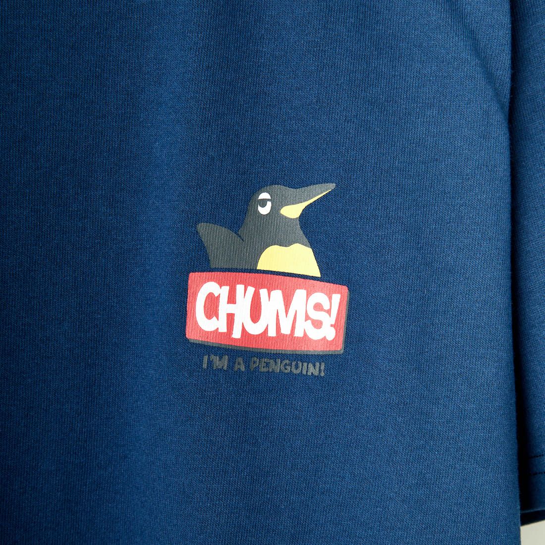 CHUMS [チャムス] バックプリントTシャツ [CH01-2383] N001 NAVY
