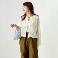02 ｵﾌ&&モデル身長：167cm 着用サイズ：F&&