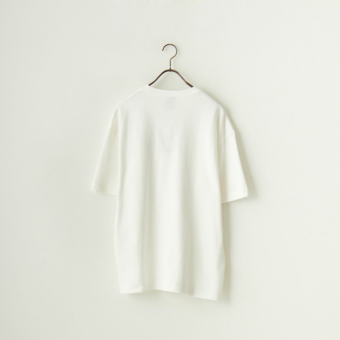 CHUMS [チャムス] ブービーロゴ刺繍 オーバーサイズ鹿の子Tシャツ [CH02-1186] W001 WHITE