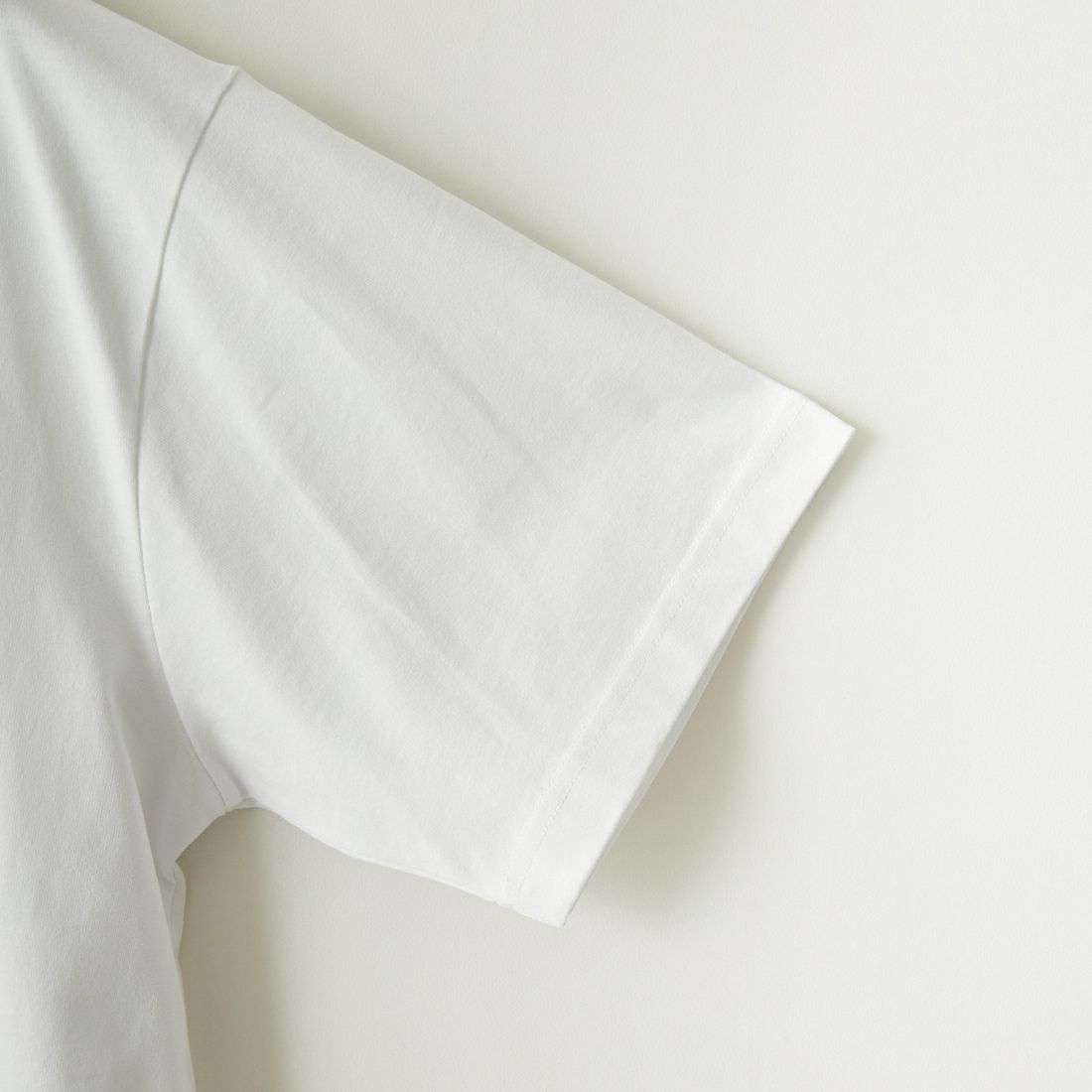 POLeR [ポーラー] 別注 POPPY フラワーバックプリント ショートスリーブTシャツ [249MCV0010-JF] WHITE