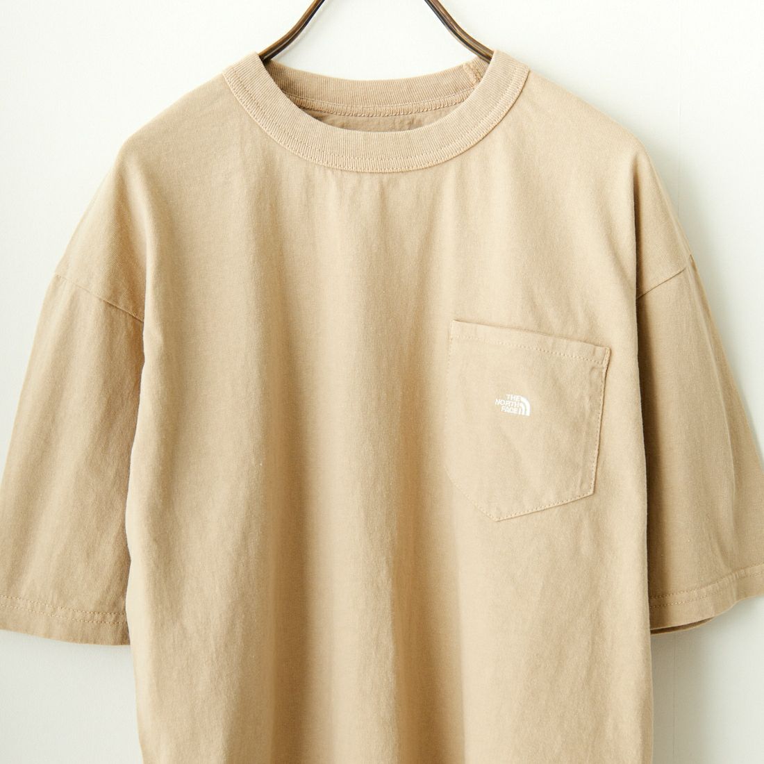 THE NORTH FACE PURPLE LABEL [ザ ノースフェイス パープルレーベル] 7OZ ポケットTシャツ [NT3366N] BW BE/OW