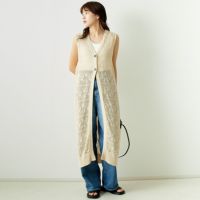 950 IVORY&&モデル身長：167cm 着用サイズ：1&&